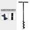 Terradise 86cm Manual Post Hole Digger, Fence Post Auger for Gardening, Post Hole DiggerTools with 24cm Auger Drill Bit Extension Rods Handle, Post Hole Fence Manual Hand Drill Digger Earth Auger