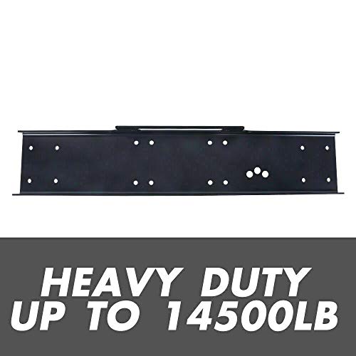 X-BULL Winch Mounting Plate Steel Universal Plate Cradle 8000lb-14500lb Trucks