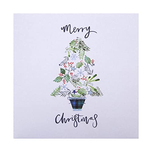 Hallmark Christmas Cards, Traditional Tree Design, Pack of 8