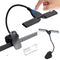 Music Stand Light, 28 LEDs Clip On Reading Light - 3 Brightness Level Settings, Cordless and Portable Powered by Batteries or USB, Perfect for Piano Practice, Reading, Music Performance, Sewing, Office Desk, Online Learning