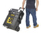 STANLEY FATMAX Cantilever Rolling Toolbox Trolley, 4 Level Workstation with Portable Tote Tray for Tools and Small Parts, 1-94-210