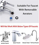 Dishwasher,Washer Snap Coupling Adapter,Shower Hose, Garden Hose(3/4GHT) Quick Connection, for Bathroom/Kitchen,Sink to Hose Adapter Faucet Hose, Sink Quick-fit Attachment (Quick-Connect)