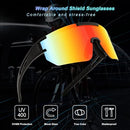 Epzia Polarized Sports Sunglasses for Men Women Youth Baseball Fishing Running Cycling Golf Trekking TAC Glasses