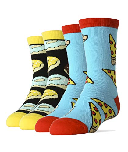 Oooh Yeah Youth Kids Crazy Funny Novertly Crew Socks - Multicoloured - One Size