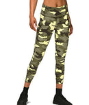 LULULEMON Fast and Free 7/8 Tight 25", Heritage 365 Camo Crispin Green Multi, 12