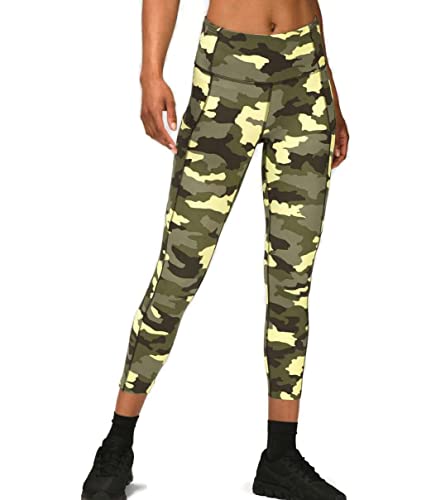 LULULEMON Fast and Free 7/8 Tight 25", Heritage 365 Camo Crispin Green Multi, 12