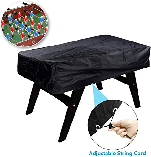 Ucare Foosball Table Cover Waterproof 420D Oxford Table Football Covers Foosball Table Protection Dustproof Patio Foosball Soccer Table Covers for Outdoor Indoor