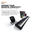 Roland FP-10 – Compact 88-Note Digital Piano with SuperNATURAL Piano Tones and Authentic Acoustic Feel Keyboard | Simple to Use | Ideal for Home Use, Students and Learning Correct Techniques