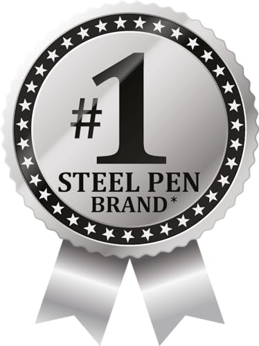 Zebra Pen F-701 Retractable Ballpoint Pen, Stainless Steel Barrel, Fine Point, 0.8mm, Black Ink, 1-Pack