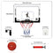 SOEVIEE Large Basketball Hoop for Kids & Adult Indoor Basketball Hoops on Door & Wall 23 X 16 Inch Board with 3 Balls & 2 Nylon Nets Over The Door Basketball Hoops Perfect Family Game Gifts