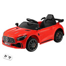 Mazam Kids Ride On Car with Remote Control Mercedes-Benz AMG GTR Licensed Electric Toy Car Red
