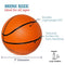 Botabee 5" Mini Basketball Balls for Mini Hoop Basketball or Over The Door Basketball Hoop Games | PVC, Small Basketball for Indoor or Outdoor Play (Mini Basketball, 3 Pack)