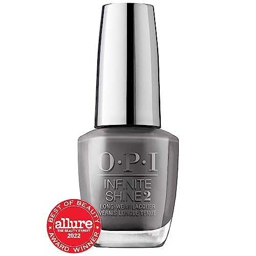 OPI Infinite Shine Steel Waters Run Deep , long-lasting nail polish for up to 11 days of gel like wear, 15ml