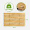 Clevinger Bamboo Bath Mat, Non Slip Shower Mat for Bathroom,Sturdy Waterproof Wooden Floor Bath Duck Board for Easy Storage,Standard Bath mat for Bathroom Showers, Bathtubs, Floors, Indoor and Outdoor Use