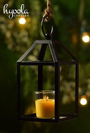 Hyoola Citronella Candle Votives in Glass Cup - Indoor and Outdoor Decorative and Mosquito, Insect and Bug Repellent Candle - Natural Fresh Scent - 12 Hour Burn Time Yellow