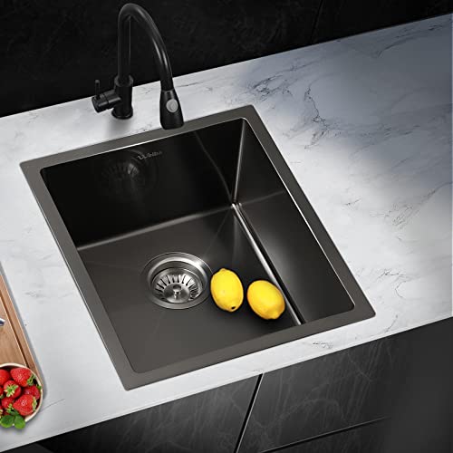 Kitchen Sink Welba Sink Single Bowl Sink Stainless 440x380x205mm