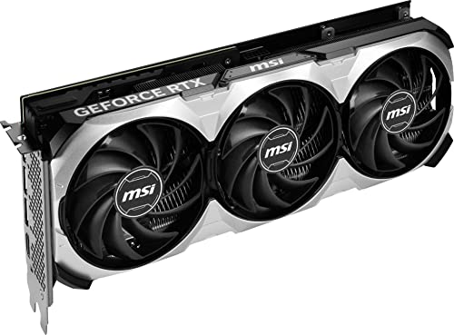 MSI Gaming GeForce RTX 4070 Ti 12GB GDRR6X 192-Bit HDMI/DP Nvlink TORX Fan 4.0 Ada Lovelace Architecture Graphics Card (RTX 4070 Ti Ventus 3X 12G OC)