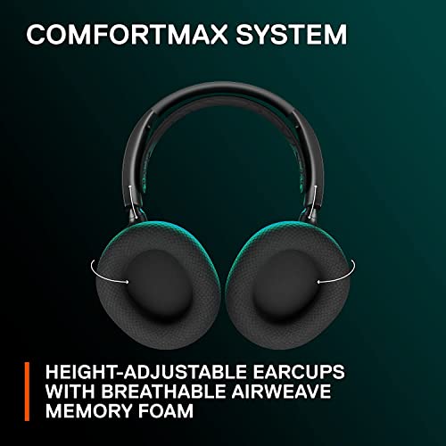SteelSeries Arctis Nova 7 Wireless USB-C Multi-Platform Gaming Headset with Bluetooth for PC, PlayStation, Nintendo Switch & Android - 38 Hour Battery, Fast Charging, Noise-Cancelling Gen 2 Microphone