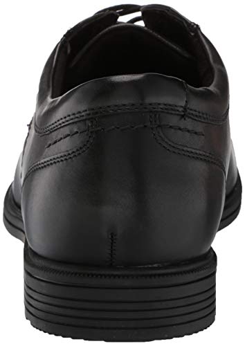 ROCKPORT Men's Robinsyn Waterproof Plain Toe Oxford, Black, 9 US