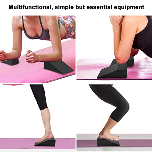 StrongTek Yoga Foam Wedge Blocks (Pair) Soft Wrist Wedge, Supportive Foot  Exercise Accessories, Balance, Strength, Stretch, Pilate, Fitness, Squat