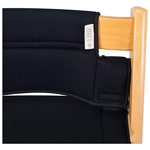 Janabebe Cushion for highchair Stokke Tripp Trapp (Black Series)