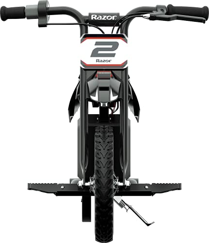 Razor Dirt Rocket MX125 Electric Bike for Child, Black