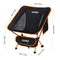 Outdoor Ultralight Portable Folding Chairs with Carry Bag Heavy Duty Collapsible Chair Camping Folding Chairs Beach Chairs