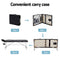Zenses Massage Table 70cm Portable 2 Fold Aluminium Beauty Bed Black