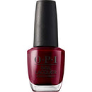 OPI Nail Lacquer, Up to 7 Days of Wear, Chip Resistant and Fast Drying Nail Polish, Malaga Wine, 15ml