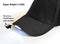 UltraKey Hands Free LED Baseball Cap, Light Glow Bright Women Men Sport Hat Dark for Outdoor Jogging Breathable Snapback Hats Hip Hop Party Holiday Black