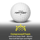 GoSports Foam Flight Practice Golf Balls 24 Pack - White