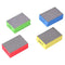 CHICIRIS 4Pcs Diamond Sanding Block, Diamond Hand Tile Polishing Pads, Sanding Pads Tiling Tools, Sandpaper Block 60# 100# 200# 400#, for Tile, Stone, Glass, Metal, Wood Trimming Deburring