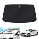 KUST Windshield Sun Shade for Mercedes-Benz EQS 2022 2023 Sunshade Window Sun Visor Protector Foldable Blocks UV Rays Keep Your Car Cooler