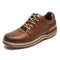 ROCKPORT Men s World Tour Classic Oxford, Brown Leather, 8 US Wide