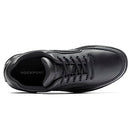 ROCKPORT Men's Eureka Walking Shoes, Black, 11.5 US Wide