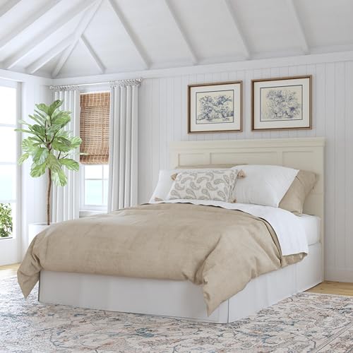 (White) - Home Styles 5530-501 Naples White Queen Headboard