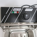 Double Stainless Steel Electric Deep Fryer with Twin 10L Pan 5.5L x2 oil Capacity