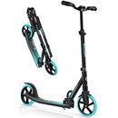 BELEEV V5 Scooters for Kids 6 Years and up Teens and Adults, Foldable Kick Scooter 2 Wheel, Quick-Release Folding System, 200mm Big Wheels, Lightweight Scooter for Girls Boys with Carry Strap (Aqua)