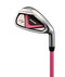 Precise Distinctive Girls Right Handed Pink Junior Golf for Age 9 to 12 (Height 4'4" to 5') Includes: Driver, Hybrid Wood, 2 Irons, Putter, Bonus Bag & 2 Headcovers,70000-PINK-9-12-RH