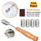 Bread Proofing Basket 9 Inch, Professional Baking Tool 7 Pack Set, Includes Banneton Proofing Basket, Cloth Liner, Bread Bag, Scoring Lame, Whisk, Scraper, Stencils, for Professional and Home Baker …