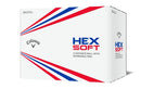 Hex Soft Golf Balls, White (Pack of 24)