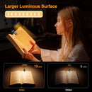Gritin 19 LED Book Light, Reading Light Book Lamp for Reading at Night with Memory Function, 3 Eye-Protecting Modes -Stepless Dimming, Long Battery Life, 360° Flexible Book Light for Bed,Tablet