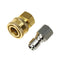 NUZAMAS 3/8' Male Female Quick Connector Cleaning Machine High Pressure Washer Gun Sprayer Pipe Hose Fitting Parts Adaptors