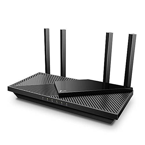 TP-Link AX3000 Dual Band Gigabit Wi-Fi 6 Router, Dual-Band, MU-MIMO, OFDMA, OneMesh Supported, Compatible with Alexa, app Control, Security Services (Archer AX55) AU Version