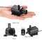 ZIEM Ultra-Quiet Mini USB DC5V 4.8W 300L/H Lift 300cm Brushless Water Pump Waterproof Submersible Fountain with Flow Adjustment Function