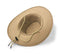 UltraKey Cowboy Hat, Sun Hat Faux Felt Leather Suede Travel Cap Western Hat Outdoor Sun Protect Beige