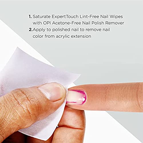 OPI Nail Lacquer Acetone Free Nail Polish Remover, 110 ml