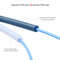 Capricorn Bowden PTFE Tubing 1M XS Series 1.75MM Filament with 2X PC4-M6 & 2X PC4-M10 Pneumatic Fittings & Tube Cutter for Creality Ender 3 V2/ Ender 3/ Ender 3 Pro/Ender 5/ CR-10/10S 3D Printer