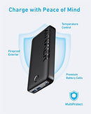 Anker 335 Powerbank (PowerCore 20K), 20W External Battery with USB-C Charging Power, Compatible with iPhone 13/12 Series, Samsung, iPad Pro, AirPods, Apple Watch and More