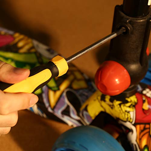 DEKOPRO 198 Piece Home Repair Tool Kit, Wrench Plastic Toolbox with General Household Hand Tool Set